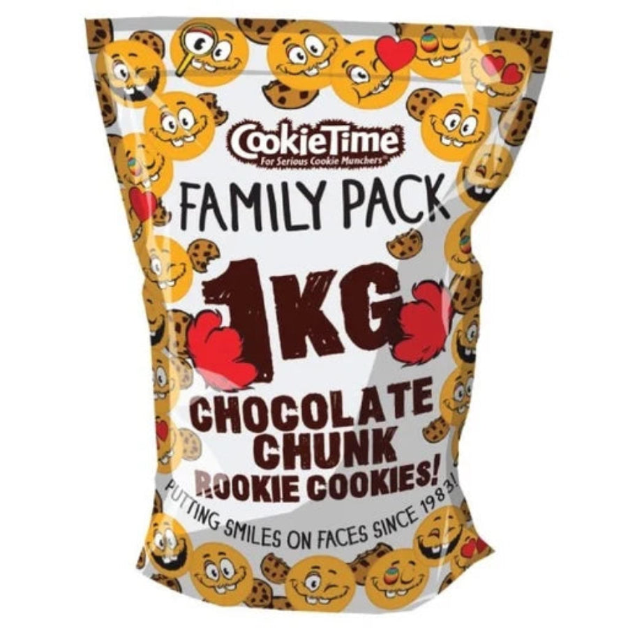 Cookie Time Rookie Cookies Chocolate Chunk 1KG Family Pack