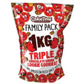 Cookie Time Rookie Cookies Triple Chocolate 1KG Family Pack