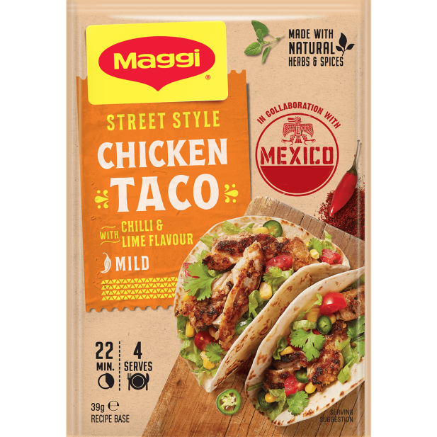 Maggi Chicken Taco with Chilli and Lime 39g