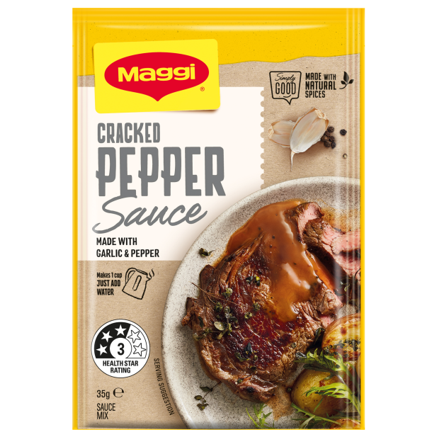Maggi Sauce Cracked Pepper 35g