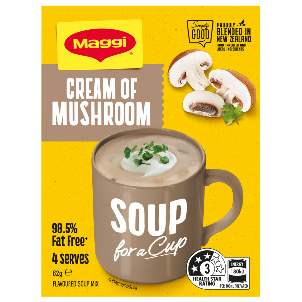 Maggi Soup For A Cup Cream Of Mushroom 62g