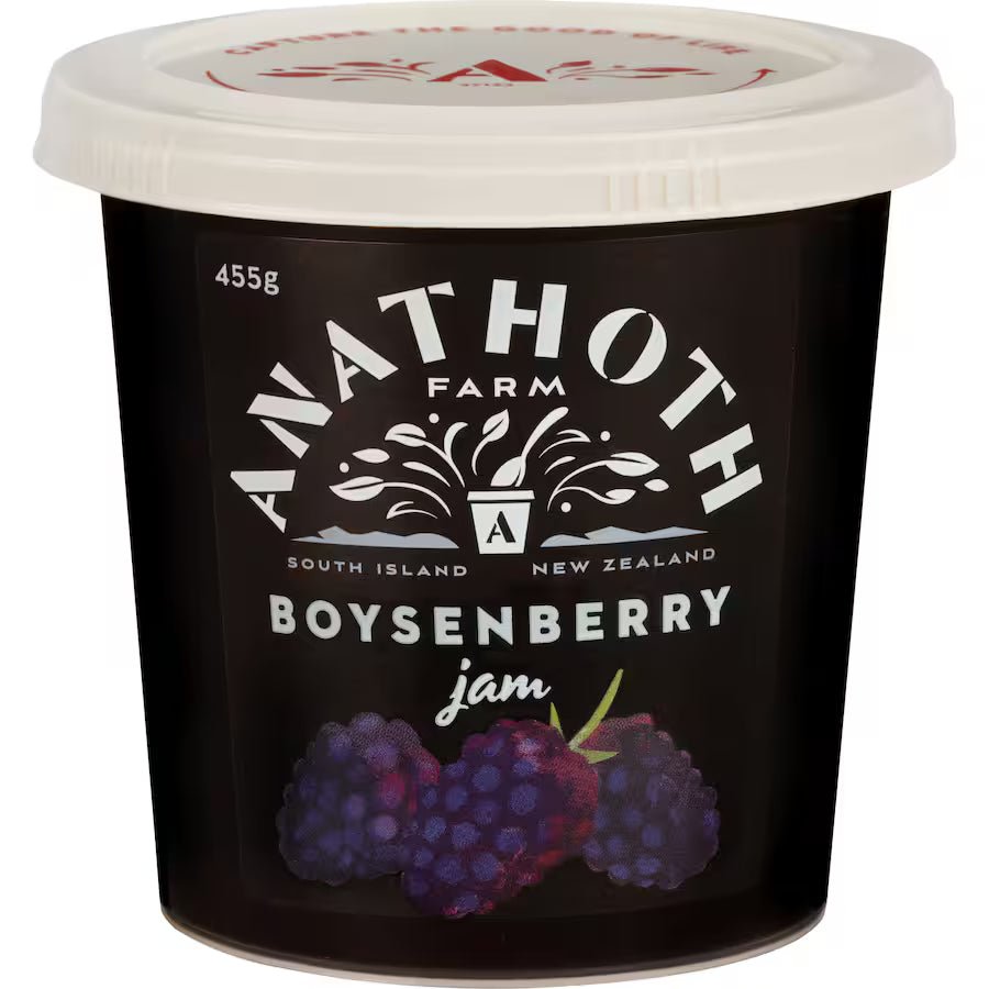 Anathoth Farm Boysenberry Jam 455g