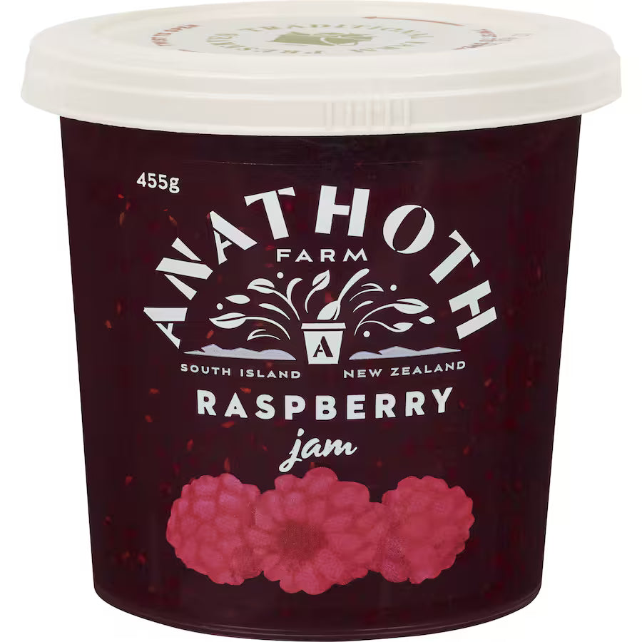 Anathoth Farm Raspberry Jam 455g