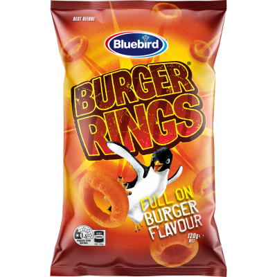 Bluebird Burger Rings 120g – The New Zealand Pantry