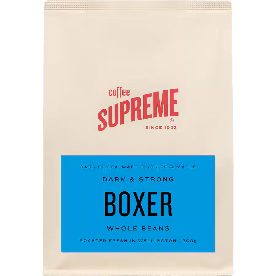 Coffee Supreme Whole Beans Coffee Boxer Blend 200g