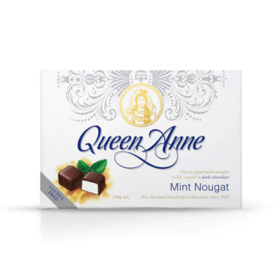 Queen Anne Dark Chocolate Mint Nougat Box 140g