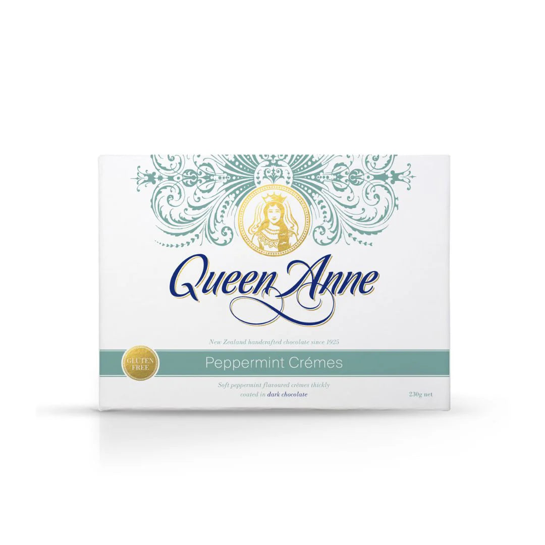 Queen Anne Dark Chocolate Peppermint Crèmes Box 200g