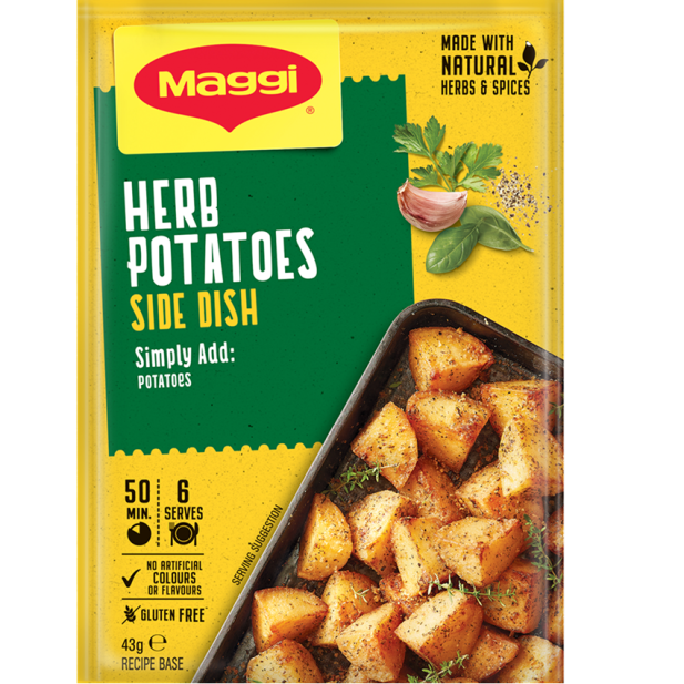Maggi Side Dish Potato Bake Herb 43g
