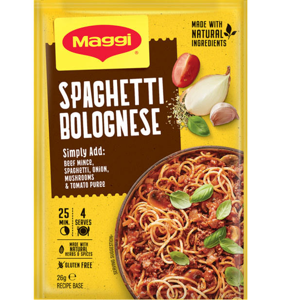 Maggi Recipe Base Spaghetti Bolognaise 20g