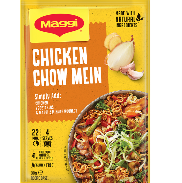 Maggi Recipe Base Chick Chow Mein 30g