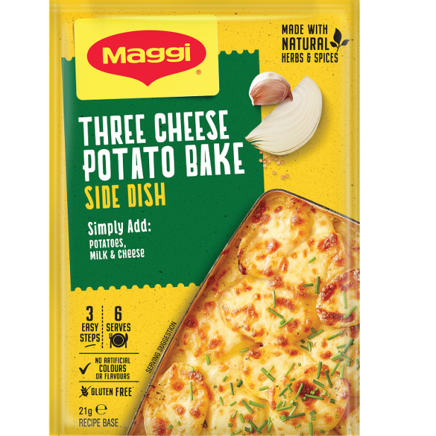 Maggi Side Dish Potato Bake Three Ch 21g