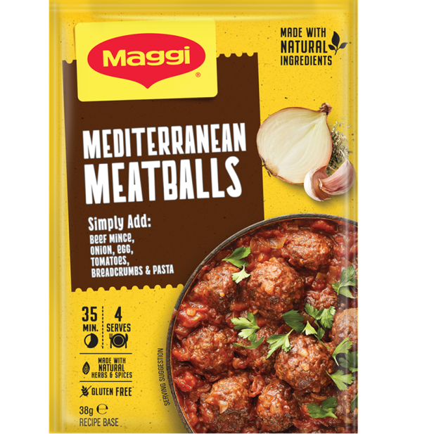 Maggi Recipe Base Mediterranean Meatballs 38g