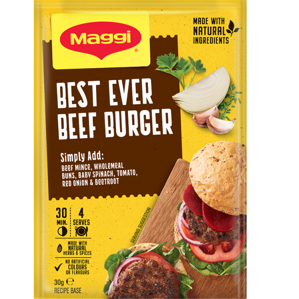 Maggi Recipe Base Best Ever Beef Burgers 32g