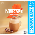 Nescafe Coffee Sachets Cappuccino Strong 26 pack 332g