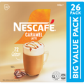 Nescafe Coffee Sachets Caramel Latte 26 pack 442g