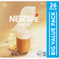 Nescafe Coffee Sachets Vanilla Latte 26 pack 481g