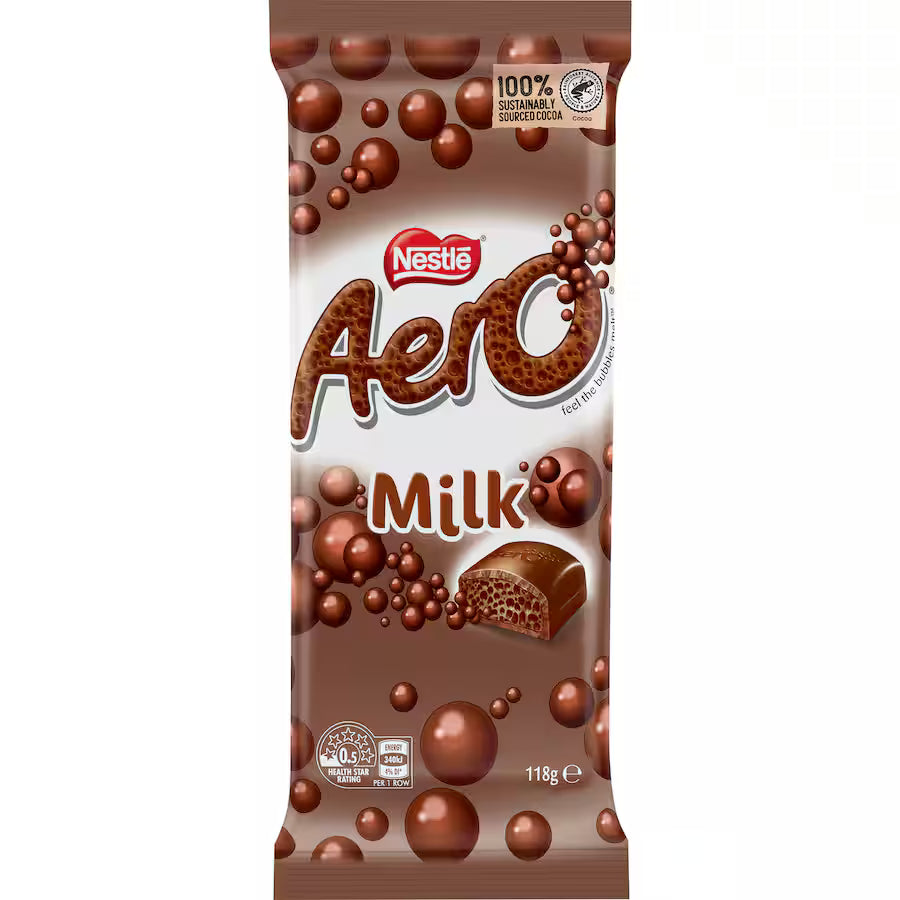 Nestle Aero Chocolate Milk 118g