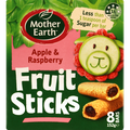 Mother Earth Apple & Raspberry Fruit Sticks 152g