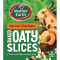 Mother Earth Apricot Chocolate Baked Oaty Slices 240g