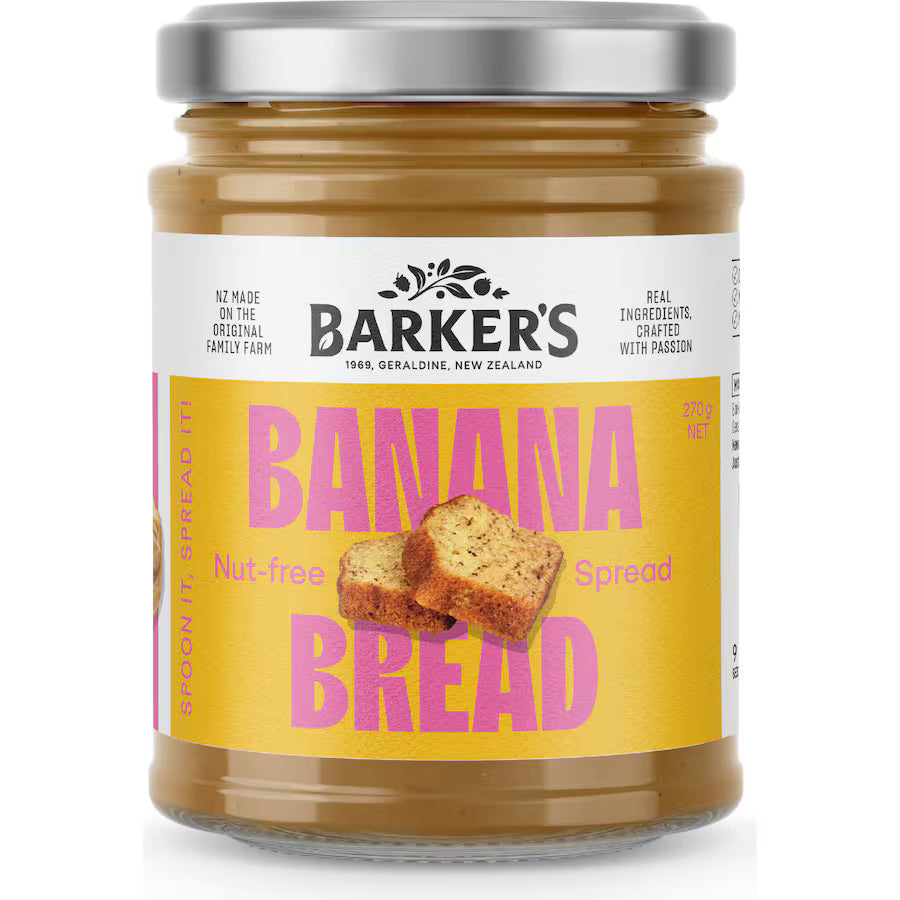 Barkers Banana Bread Spread 270g