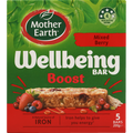 Mother Earth Mixed Berry Boost Wellbeing Bars 200g