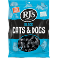 RJs Licorice Black Cats & Dogs 130g
