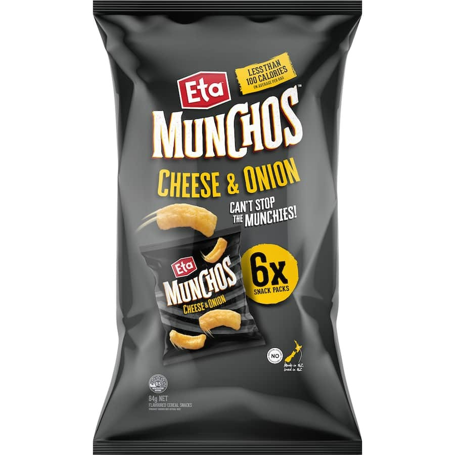Eta Munchos Ch & Onion 6 Pack