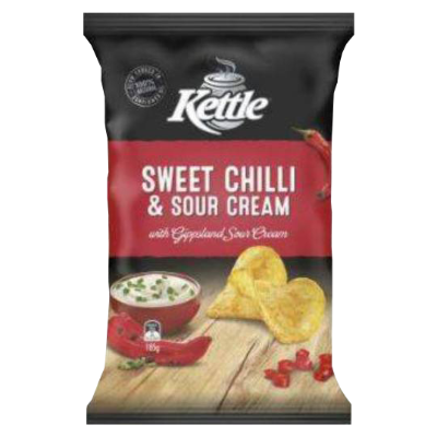 Kettle Chip Company Sweet Chilli & Sour Cream 150g