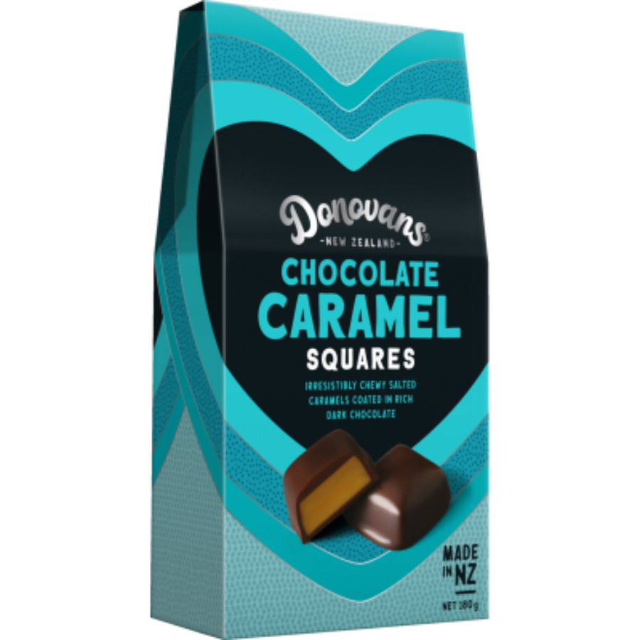 Donovans Chocolate Caramel Squares 180g