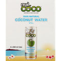 Real Coco Coconut Water 250ml 4 Pack