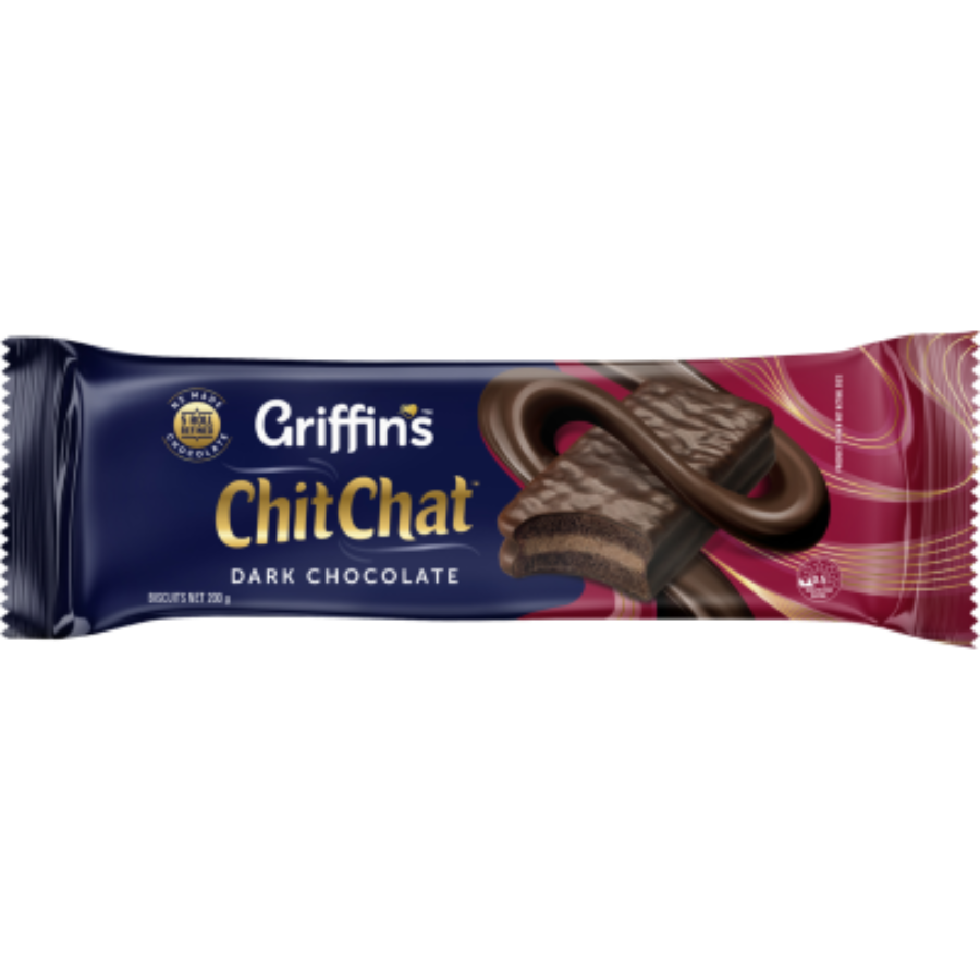 Griffins Chit Chat Dark Chocolate 200g