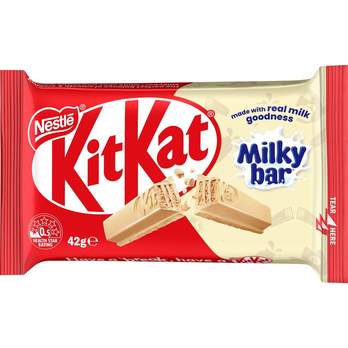 Nestle Kit Kat Milkybar 4 Finger 42g