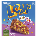 Kellogg's LCMs Kaleidos Rice Bubble Bars 100g 5pk