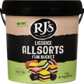 Rjs Licorice Allsorts Bucket 800g (DATED STOCK)