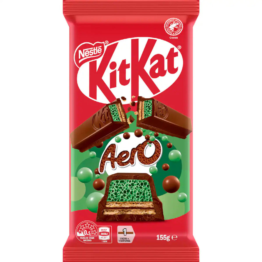 Nestle Kit Kat Aero Mint Block 155g