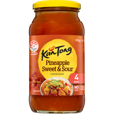 Kan Tong Pineapple Sweet & Sour Cooking Sauce 515g