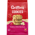 Griffins Cookies Raspberry & White Chocolate Chunk 200g