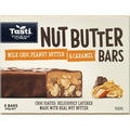 Tasti Choc Nut Butter Bars Peanut Butter and Salted Caramel 5 pack of protein-packed Kiwi snack bars