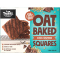 Tasti Oat Baked Squares Choc Brownie 5 pack of soft oven baked school lunchbox friendly oaty snack bars from New Zealand