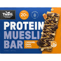 Tasti Protein Muesli Bars Caramel Dark Choc 5 pack of high protein Kiwi snack bars from New Zealand
