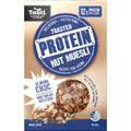 Tasti Toasted Protein Nut Muesli Almond Choc 400g box of high protein crispy breakfast cereal from New Zealand