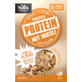 Tasti Toasted Protein Nut Muesli Vanilla Almond 400g box of high protein crispy breakfast cereal from New Zealand