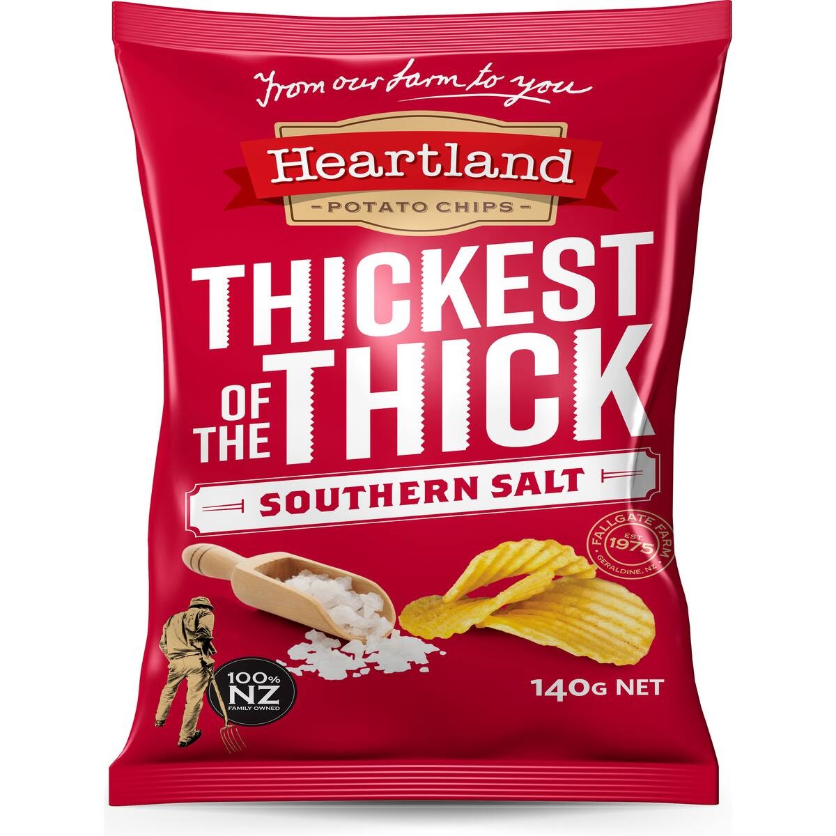 Heartland Thickest of The Thick Southern Salt 140g